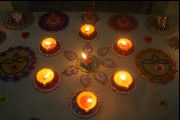 Celebrating Diwali 2017 at Ekadaksha Learning Center, Chennai