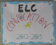 Convocation programme for the year 2012-2013 at Ekadaksha Learning Center, Chennai