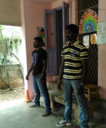 Fitness workshop conducted at Ekadaksha Learning Center, Chennai by Suresh and Dinesh