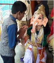 Celebrating Ganesh Chathurthi 2018 at Ekadaksha Learning Center, Chennai