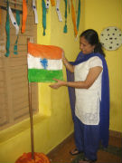 Independence day celebrations 2014 at Ekadaksha Learning Center, Chennai